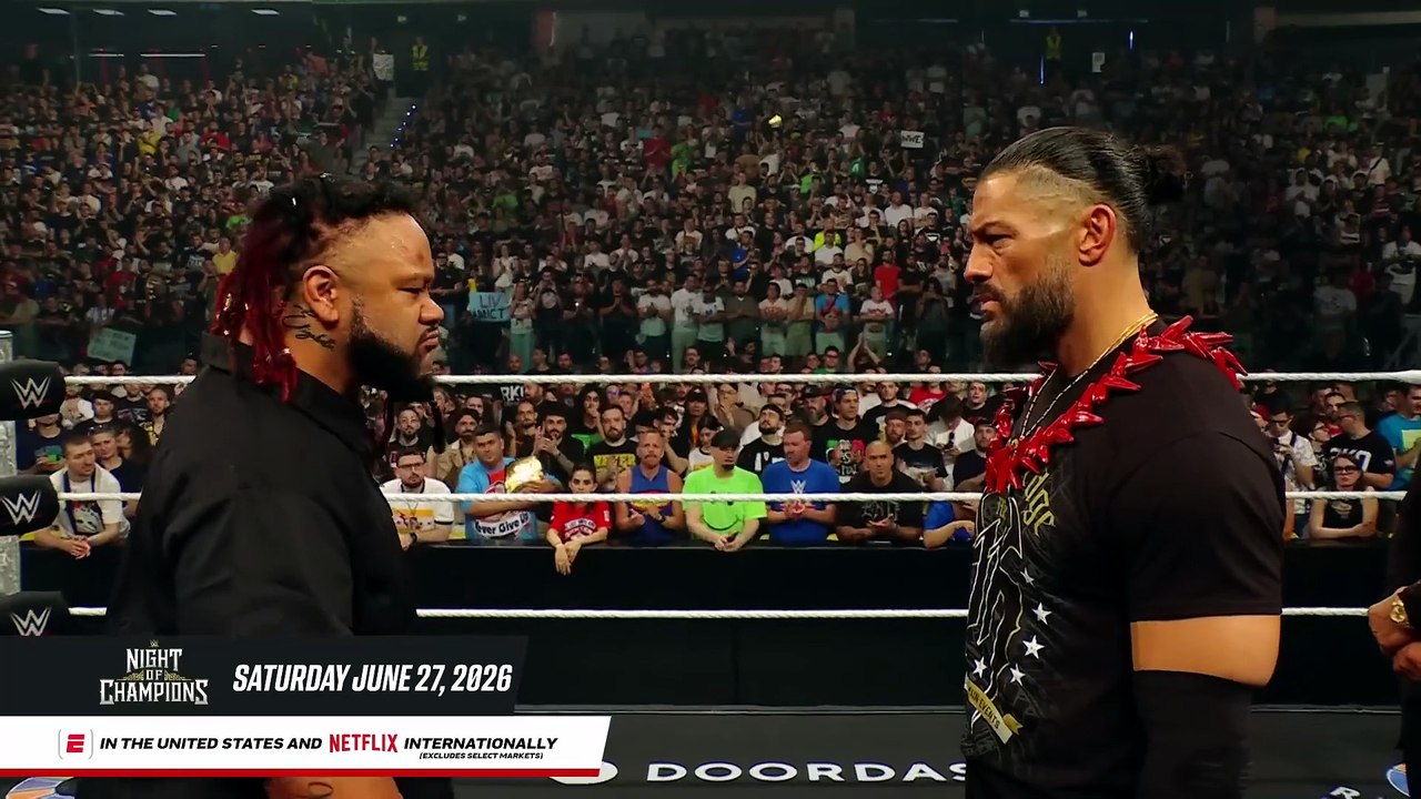 Jacob Fatu acknowledges Roman Reigns_ Raw highlights, June 1, 2026