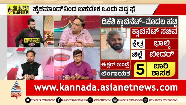 ಆಪ್ತ ಸಚಿವರಿಗೆ ಕೊಕ್ ನೀಡಿ ಮಗನನ್ನು ಒಳಗೆ ತಂದ್ರಾ ಸಿದ್ದರಾಮಯ್ಯ? | DK Shivakumar New Cabinet List | LRC