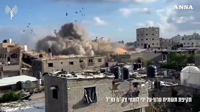 Gaza, Israele distrugge tunnel di Hamas sotto ospedale Shifa