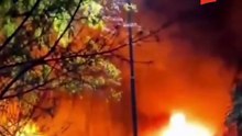 🔥 Devastador incendio arrasó el depósito regional de La Anónima en Cipolletti