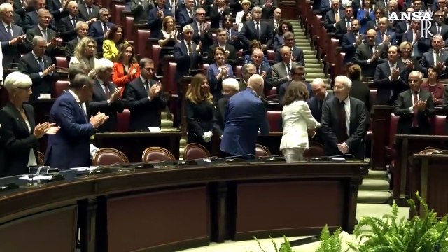 Quirinale, Mattarella partecipa alla Camera alla cerimonia per 75 anni della Costituzione