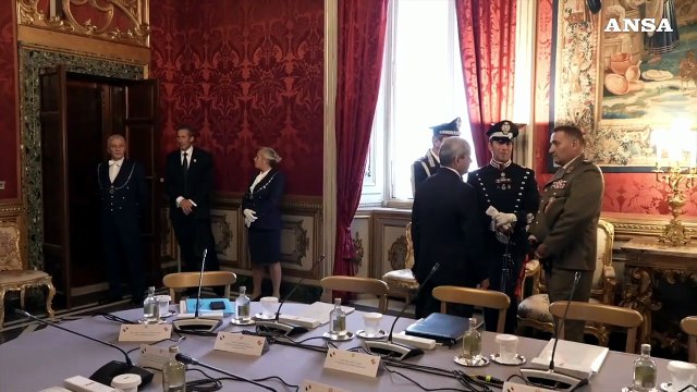 Il presidente della Repubblica riceve il nuovo Governo del Sovrano Ordine di Malta