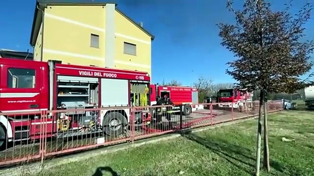 Incendio Tetto Baganzola