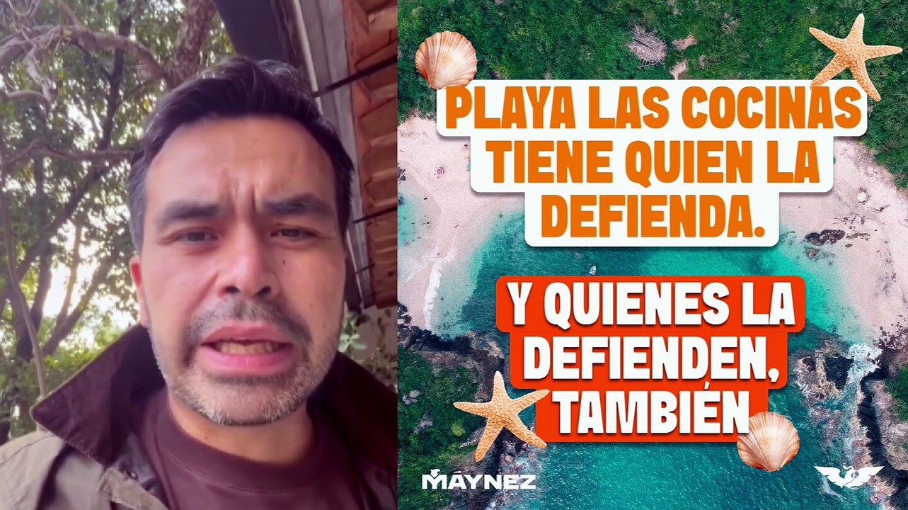 Álvarez Máynez lleva caso Playa Las Cocinas a PROFEPA | CPS Noticias Puerto Vallarta