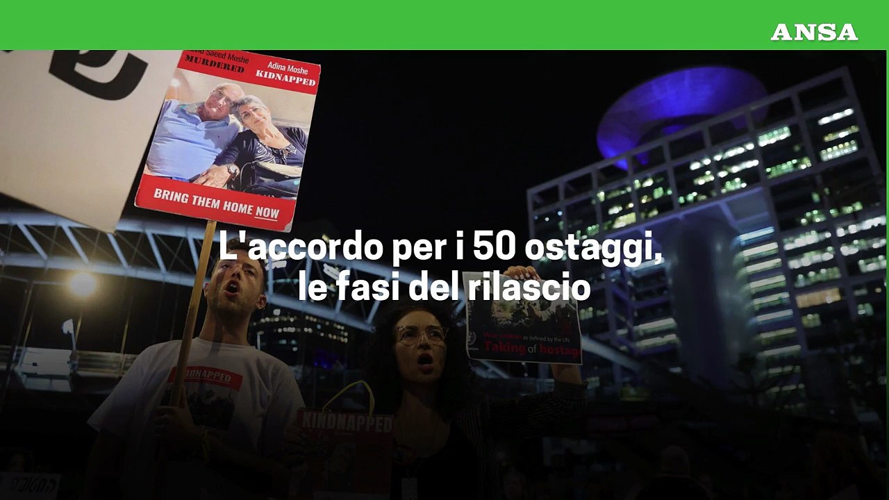 L'accordo per i 50 ostaggi, le fasi del rilascio