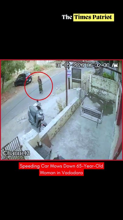 Speeding Car Mows Down 65-Year-Old Woman in Vadodara