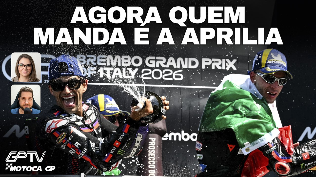 APRILIA ESFREGA FORÇA NA CARA DA DUCATI EM PLENA ITÁLIA | Motoca GP