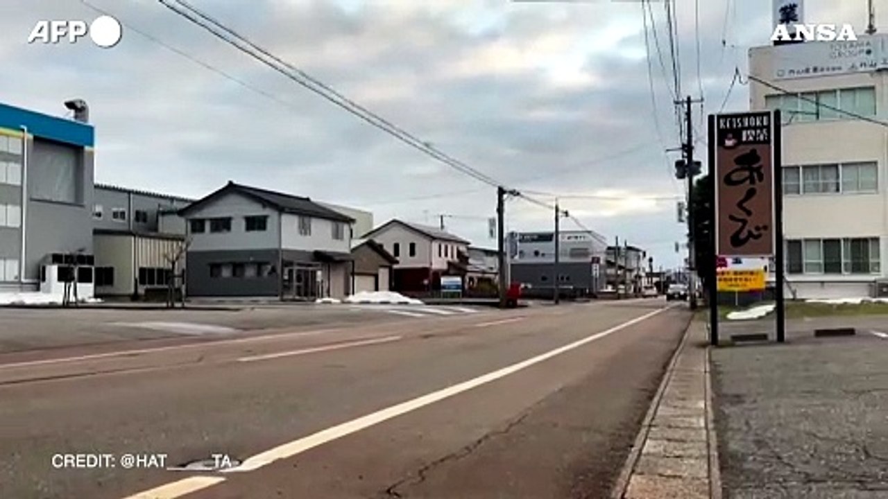 Terremoto in Giappone: le scosse avvertite a Niigata, Toyama e Kanazawa