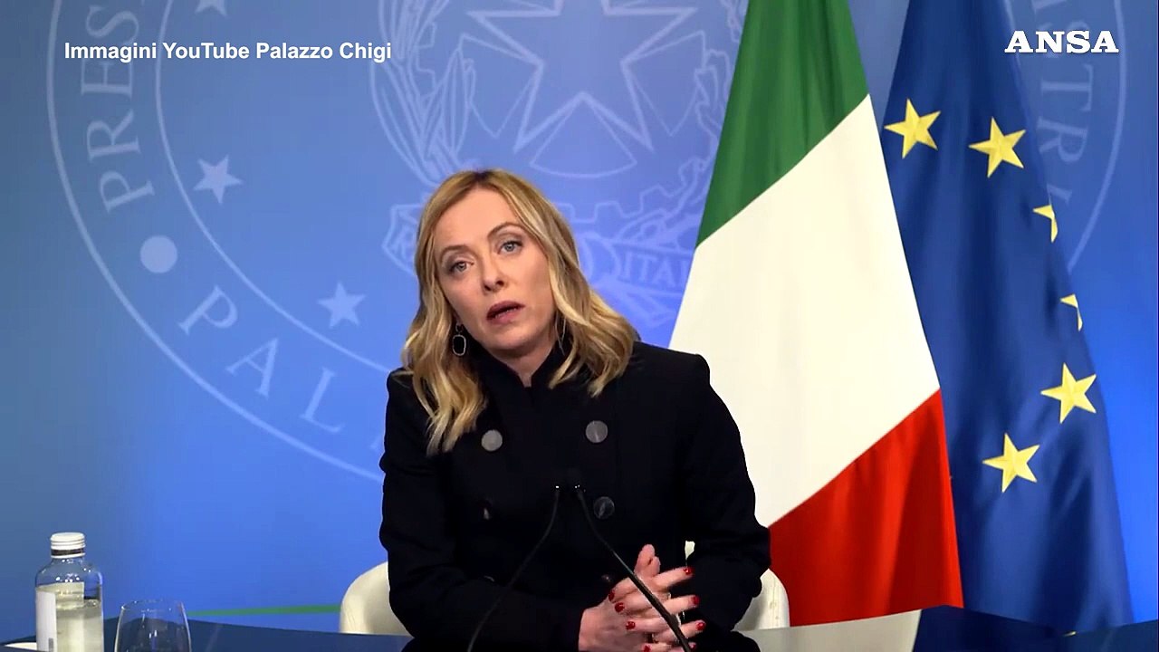 Meloni: "La crisi non diventi il conflitto che voleva Hamas"