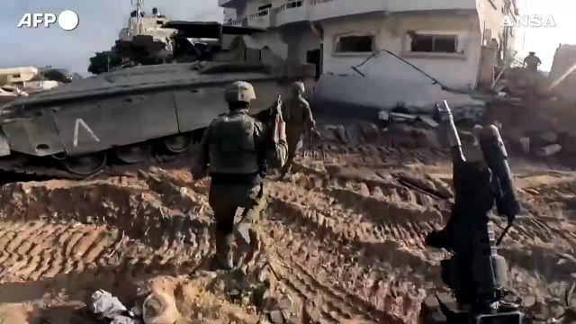 Gaza, proseguono le operazioni dell'Esercito israeliano