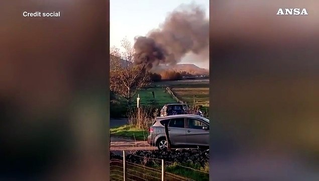 Video: assalto a portavalori in Ogliastra, spari e auto in fiamme