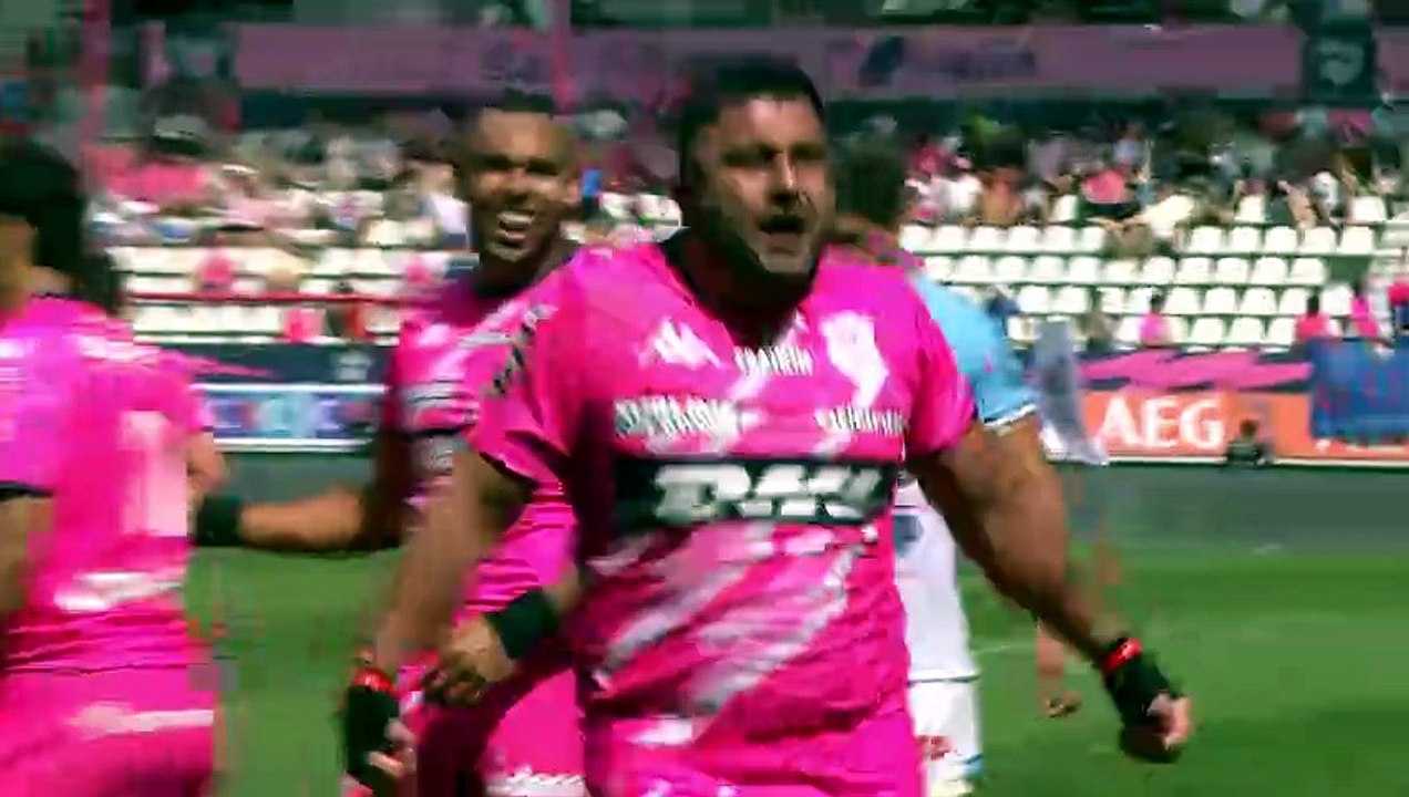 TOP 14 - Essai de Giorgi MELIKIDZE (SFP) - Stade Français Paris - Aviron Bayonnais