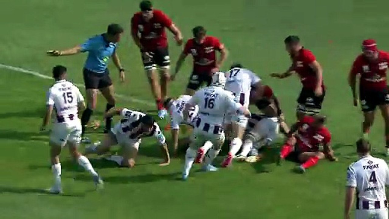 TOP 14 - Essai de Ben TAMEIFUNA (UBB) - RC Toulon - Union Bordeaux-Bègles
