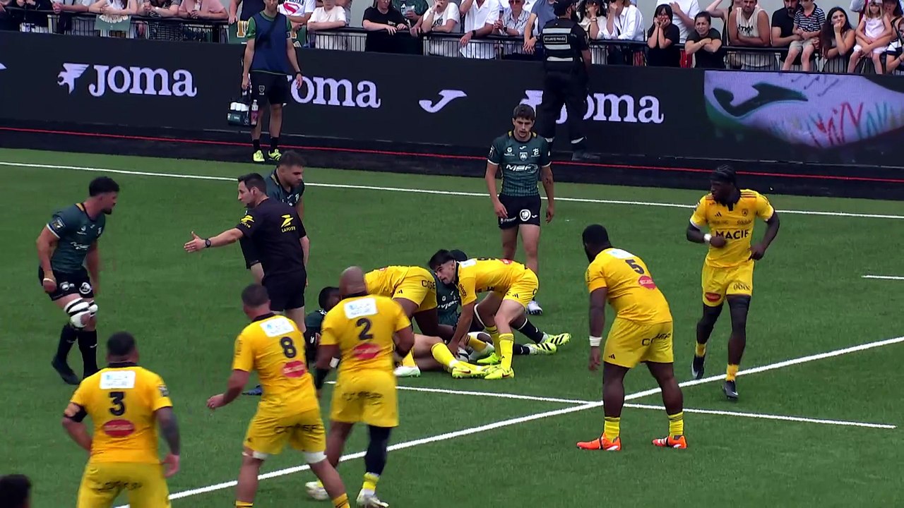 TOP 14 - Essai de Semi LAGIVALA (SR) - US Montauban - Stade Rochelais