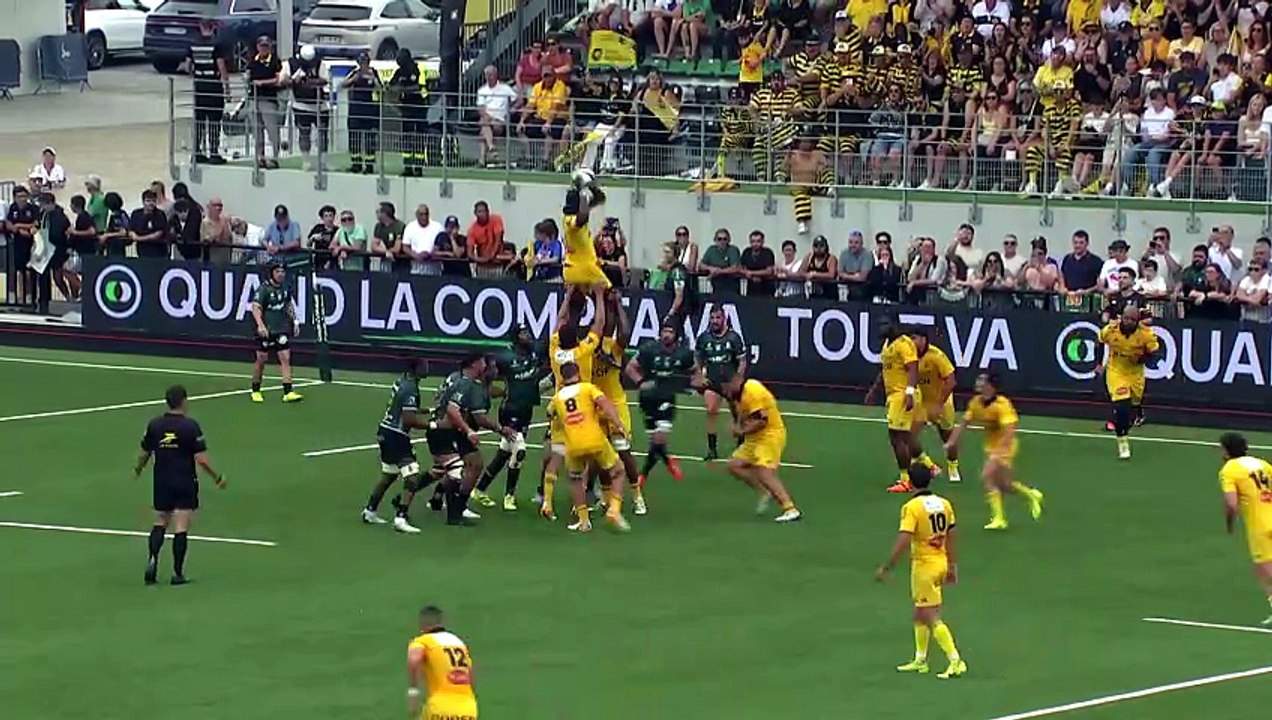 TOP 14 - Essai de Nolann LE GARREC 2 (SR) - US Montauban - Stade Rochelais