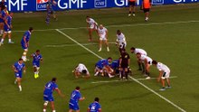 TOP 14 - Essai de Stuart HOGG (MHR) - Montpellier Hérault Rugby - Section Paloise