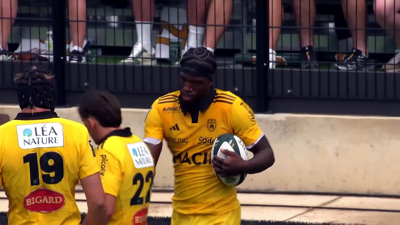 TOP 14 - Essai de Andy TIMO (SR) - US Montauban - Stade Rochelais