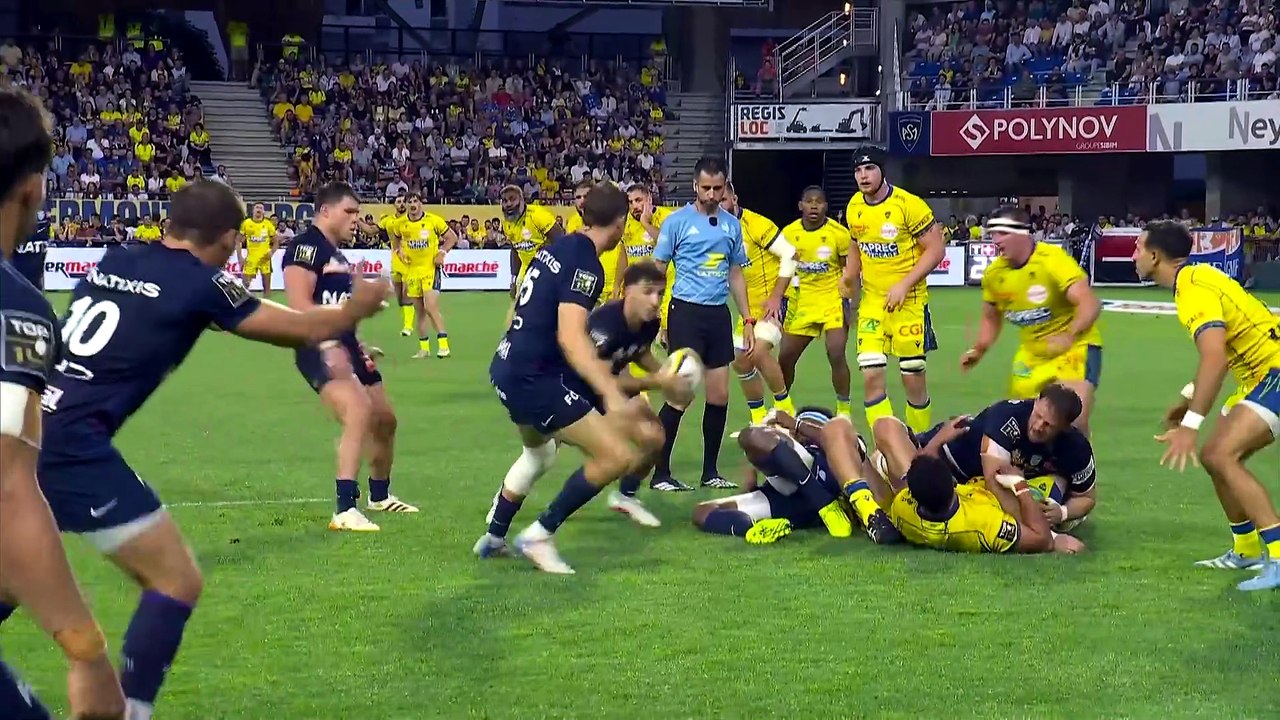 TOP 14 - Essai de Max SPRING (R92) - ASM Clermont - Racing 92