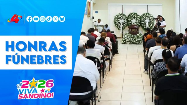 🕊️ Honras fúnebres del hermano Brooklyn Rivera en Sierras de Paz, Managua
