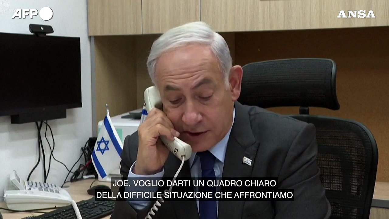 Israele, Netanyahu a Biden: "Ferocia mai vista dai tempi dell'Olocausto"