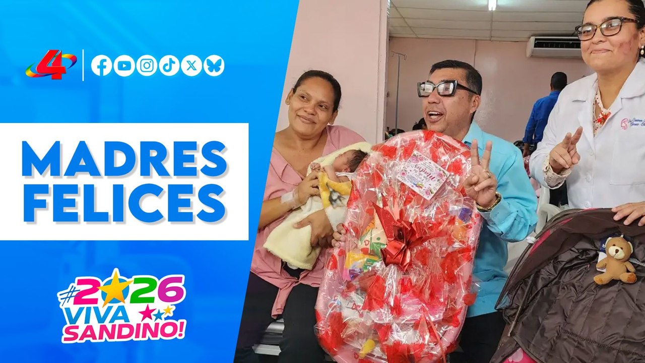 🤱 Homenaje en Managua: Madres que dieron a luz el 30 de mayo reciben obsequios