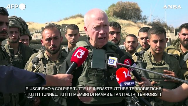 Israele, il ministro della Difesa: Guerra intensa contro Hamas