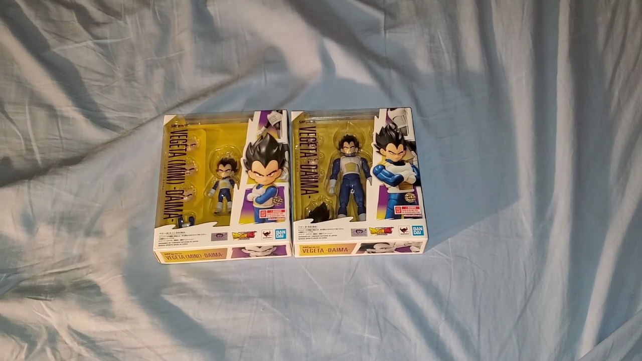 S.H. Figuarts Dragon Ball Daima Vegeta & Vegeta (Mini) Unboxing & Reviews