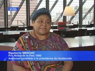 Rigoberta Menchu pour Ingrid
