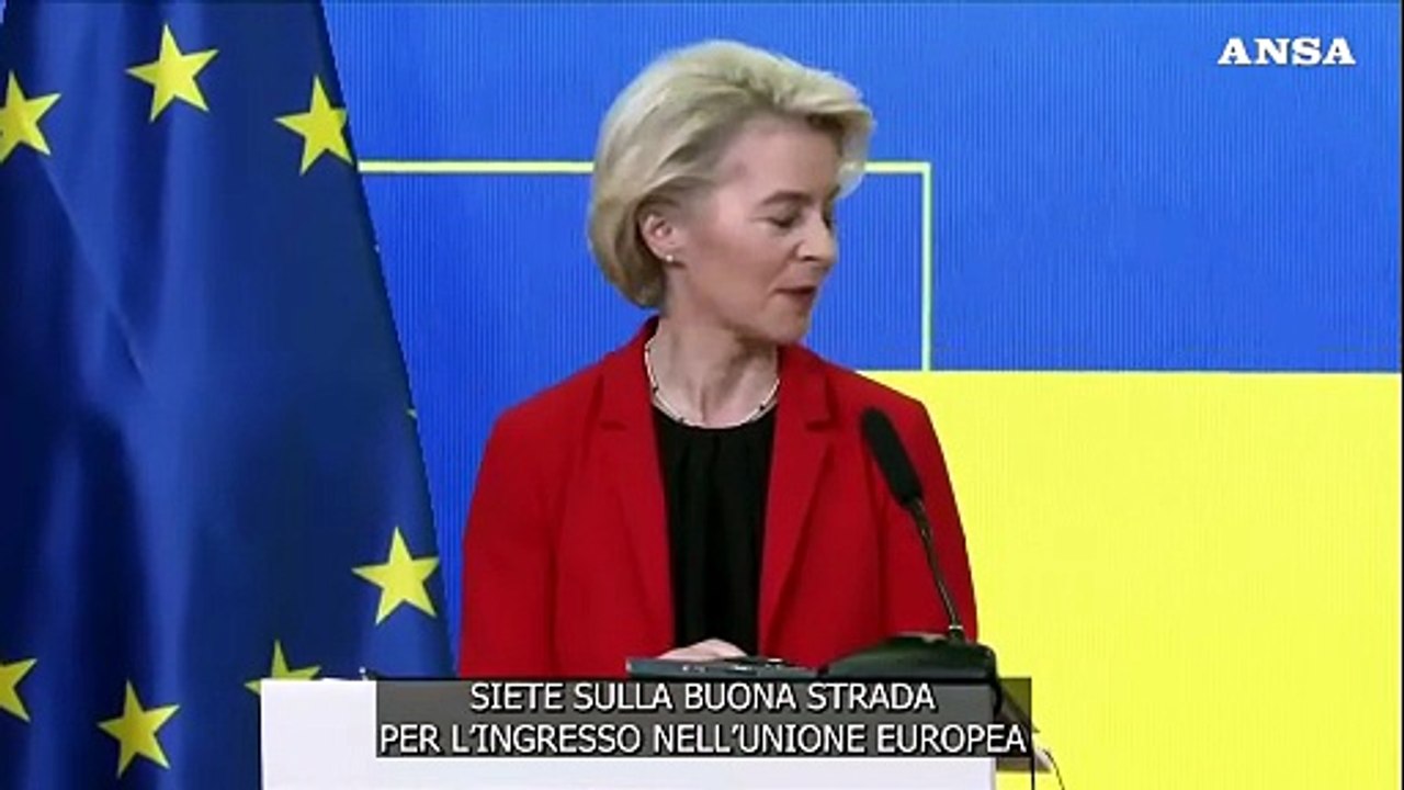 Von der Leyen: "Macedonia del Nord sulla buona strada per l'ingresso nell'Ue"