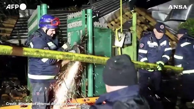 Georgia, almeno 4 persone uccise da una frana