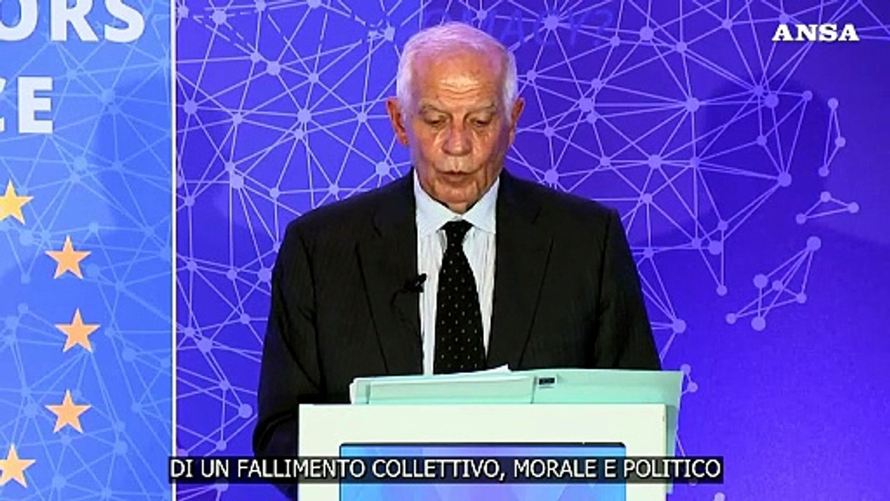 Borrell: "La guerra in Palestina e' un fallimento collettivo"