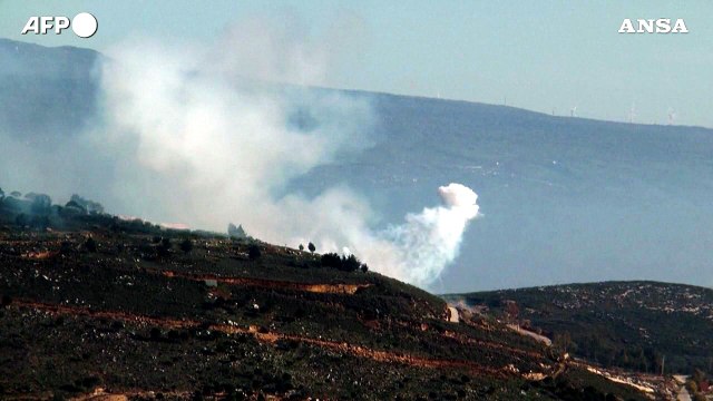 Libano, attacchi israeliani colpiscono aree nel sud del Paese