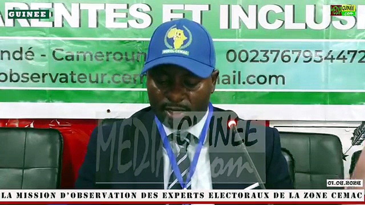 🇬🇳 La CEMAC salue une effervescence électorale marquée par le débat d'idées et la participation citoyenne en Guinée⤵️👇