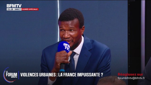 FORUM BFMTV - Violences/PSG: Quand j’entends le président du RN faire le lien avec l’immigration, ça n’a absolument rien à voir , déplore Ibrahim, conducteur dans le ramassage des ordures ménagères