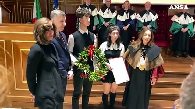 Giulia Cecchettin, l'Universita' di Padova le conferisce laurea alla memoria