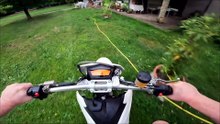 UN GIRO IN MOTO IN GIARDINO CON IL MIO CAGNOLONE BILLY ♥️