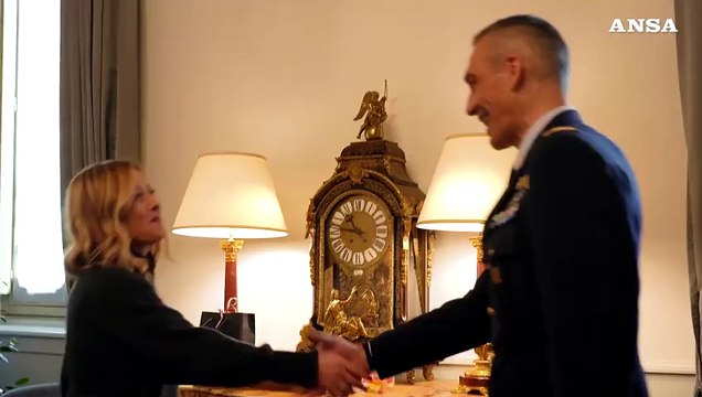 Meloni incontra Villadei a Palazzo Chigi