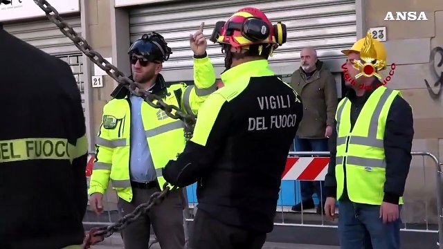 Crollo a Firenze, quinto giorno di ricerche tra le macerie