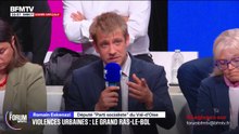 FORUM BFMTV - Violences/PSG: “Lier ce qu’il s’est passé à l’immigration, c’est totalement stupide”, estime Romain Eskenazi, député “Parti socialiste”
