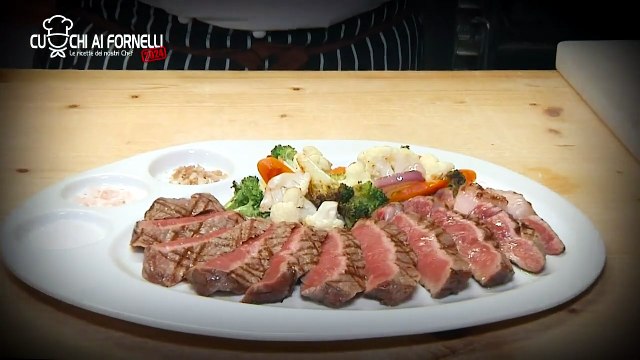 TAGLIATA DI MANZO CON VERDURE CROCCANTI SPADELLATE - OSTERIA AL CAVALIERE | TAGLIATA DI MANZO CON VERDURE CROCCANTI SPADELLATE - OSTERIA AL CAVALIERE