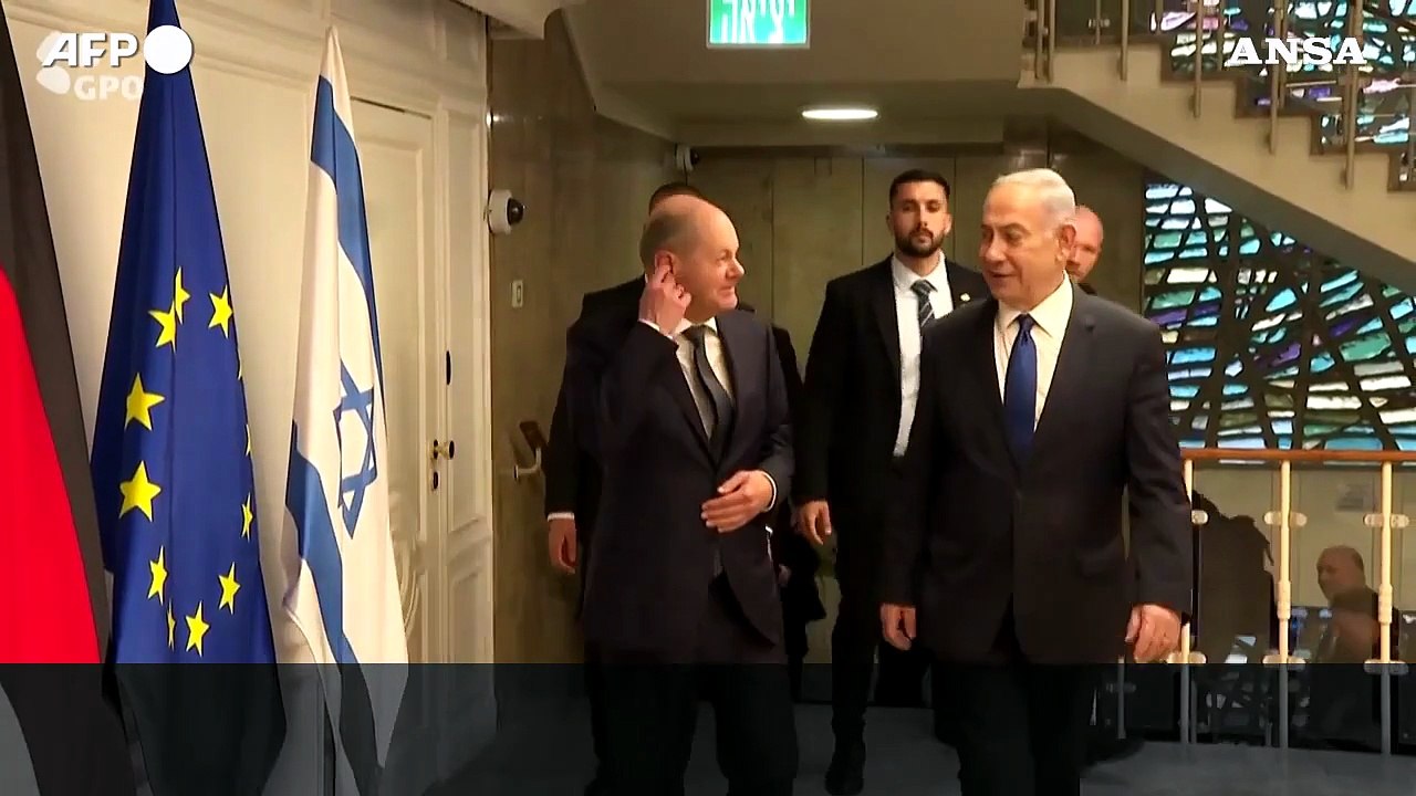 Gaza, Scholz: "C'e' bisogno di un accordo sugli ostaggi"