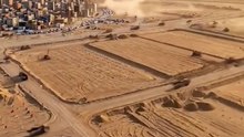 Futuristic Desert Mega Tower Timelapse | Epic Mega Construction Rising