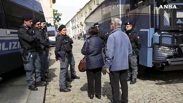 Venaria Reale, citta' blindata per il primo giorno del G7 sull'ambiente