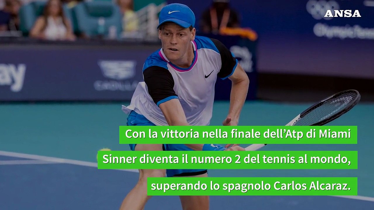 Sinner vince a Miami al Masters 1000