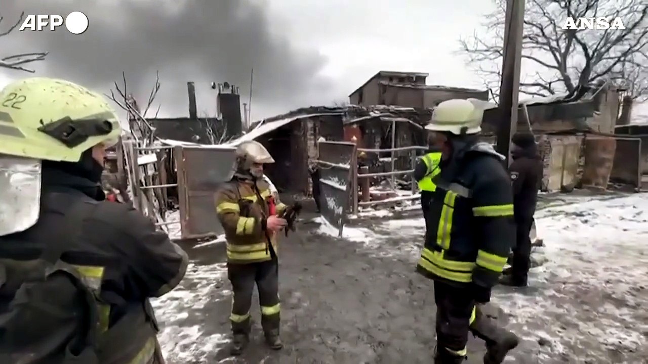 Ucraina, droni russi su Kharkiv