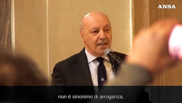 Ambrogino all'Inter, Marotta: L'asticella deve essere sempre piu' alta