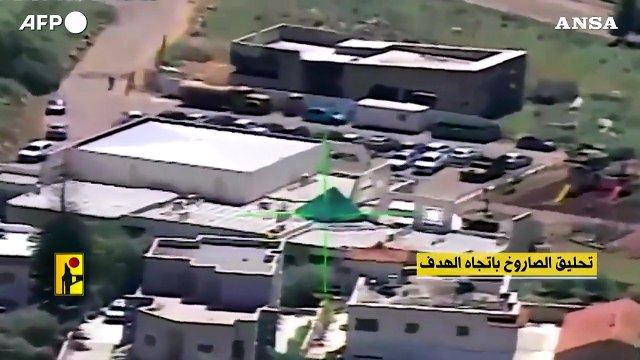 Hezbollah colpisce un obiettivo israeliano nel villaggio di Arab al-Aramshe