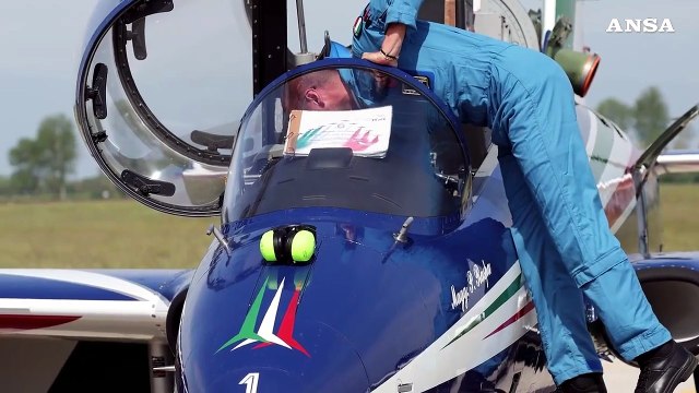 Frecce Tricolori, al via la stagione acrobatica e poi tour in Usa