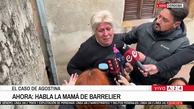 Viviana, la madre de Barrelier: Les pido mil perdones