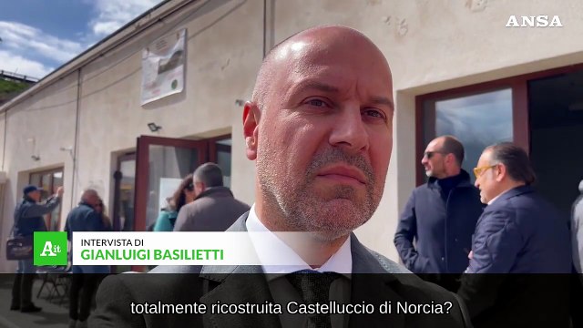 Sisma, Tra tre anni contiamo di aver ricostruito Castelluccio di Norcia
